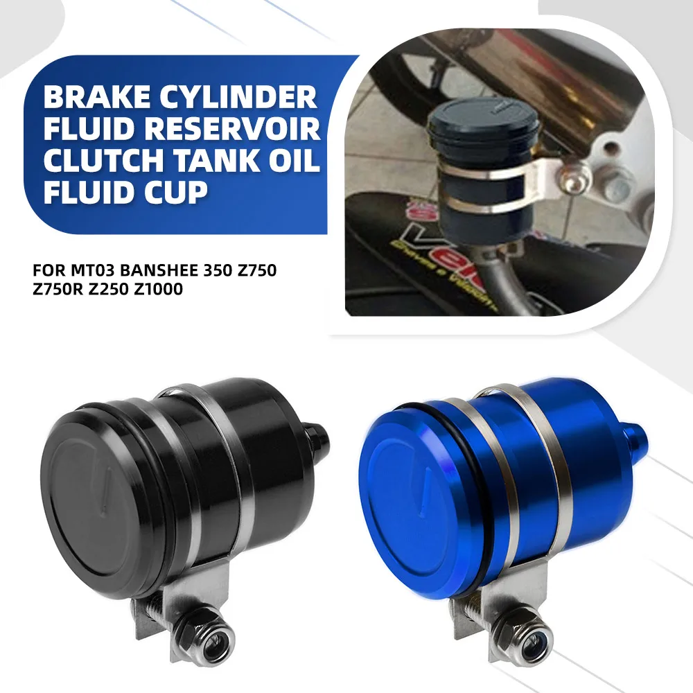 Motorcycle Brake Cylinder Fluid Reservoir Rear Front Clutch Tank Oil Fluid Cup For Yamaha MT03 Banshee 350 Z750 Z750R Z250 Z1000
Motorcycle Brake Cylinder Fluid Reservoir Rear Front Clutch Tank Oil Fluid Cup For Yamaha MT03 Banshee 350 Z750 Z750R Z250 Z1000
