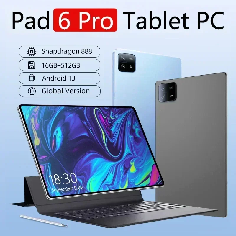 2024 Pad 6 Pro Original Global Version Snapdragon 888 16GB+1TB Android 13 11 inch Mi Tablets PC 5G Dual SIM Card WIFI HD 4K Tab
2024 Pad 6 Pro Original Global Version Snapdragon 888 16GB+1TB Android 13 11 inch Mi Tablets PC 5G Dual SIM Card WIFI HD 4K Tab