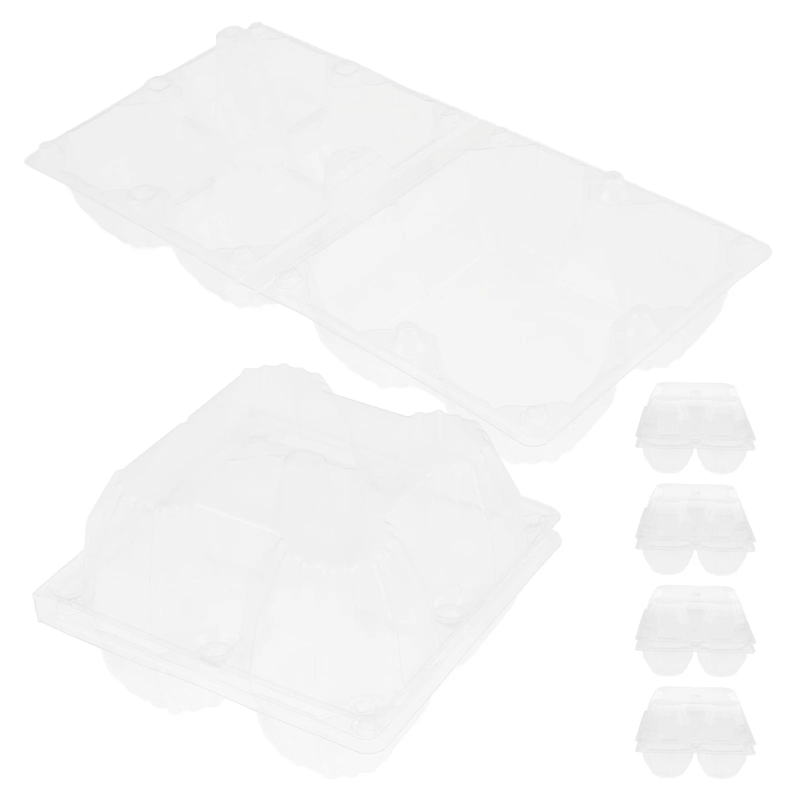 6Pcs Transparent Goose Egg Carton Plastic Holder Multi-Slot Packaging Container Egg Storage Organizer Reusable 
6Pcs Transparent Goose Egg Carton Plastic Holder Multi-Slot Packaging Container Egg Storage Organizer Reusable