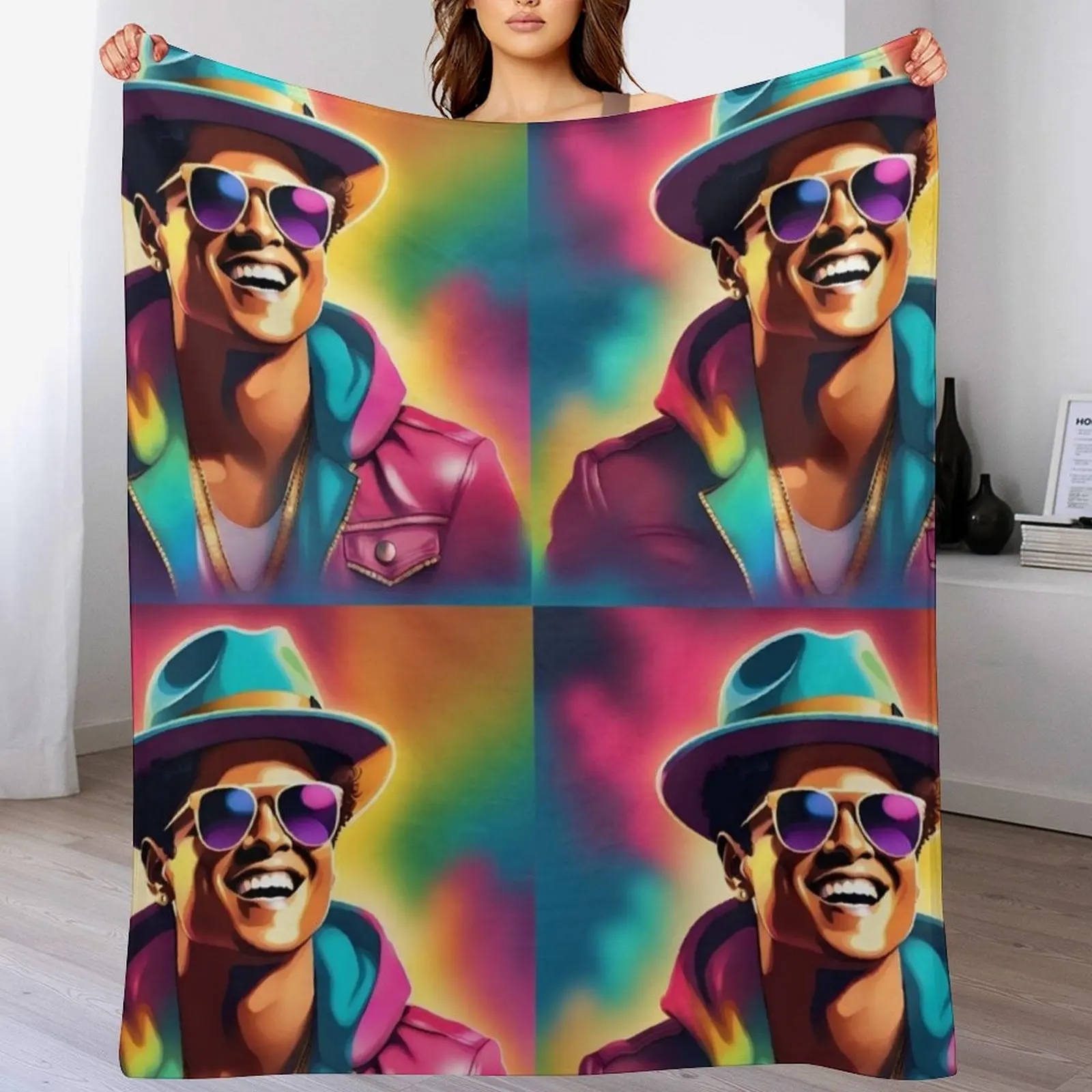 Bruno Mars - Premium, High Quality Throw Blanket Beautifuls Sofa Quilt warm for winter Stuffeds Blankets
Bruno Mars - Premium, High Quality Throw Blanket Beautifuls Sofa Quilt warm for winter Stuffeds Blankets