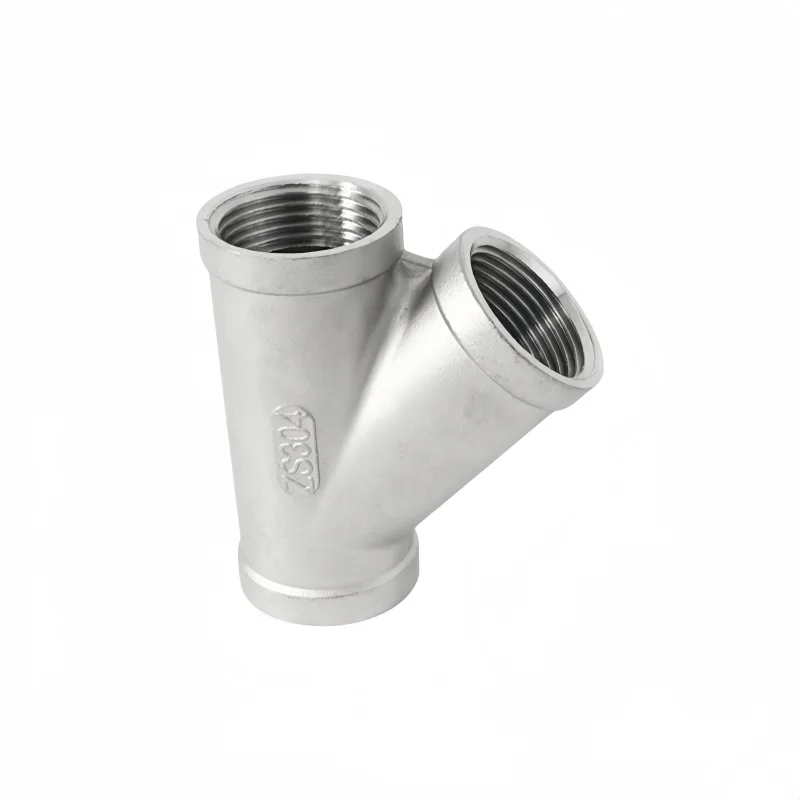 3/8 "(DN10) 45-градусный Y-образный трехходовой фитинг с внутренней резьбой, переходник с внутренней резьбой/соединение, нержавеющая сталь 304
3/8 "(DN10) 45-градусный Y-образный трехходовой фитинг с внутренней резьбой, переходник с внутренней резьбой/соединение, нержавеющая сталь 304