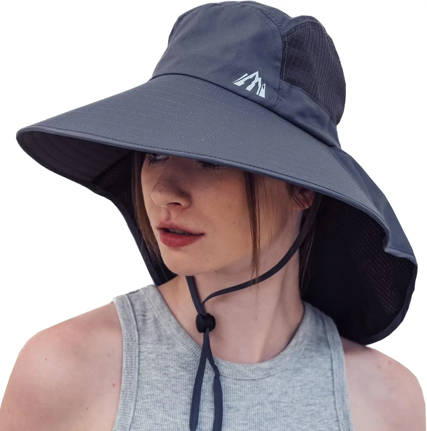 Women's UV Sun Protection Hat Foldable Wide Brim with Neck Flap and Ponytail Hole
Women's UV Sun Protection Hat Foldable Wide Brim with Neck Flap and Ponytail Hole