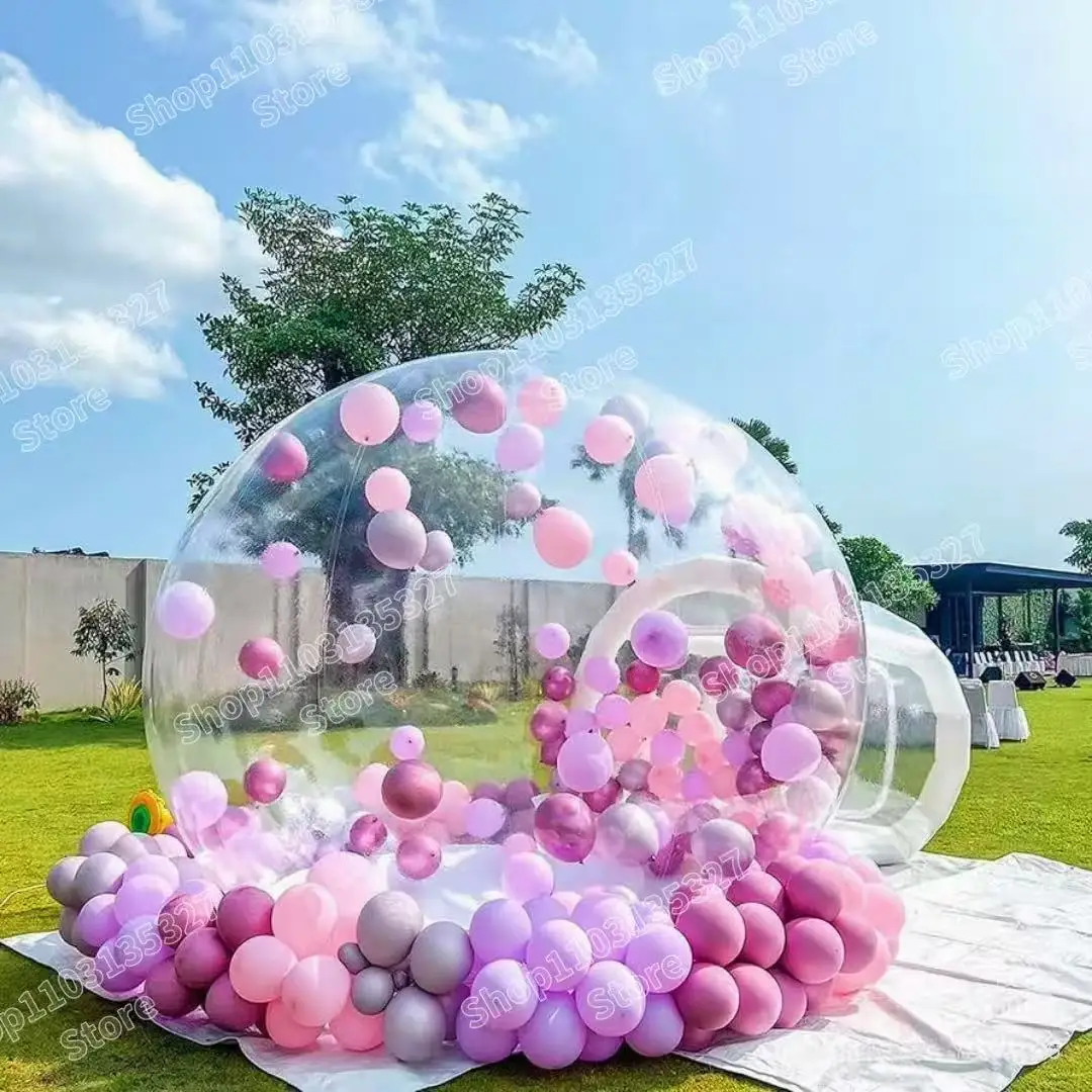 Dreamy Transparent Dome Bubble House with Hair Dryer,outdoor Activities Parties Trampolines Games Camping Starry Sky Fun Tent
Dreamy Transparent Dome Bubble House with Hair Dryer,outdoor Activities Parties Trampolines Games Camping Starry Sky Fun Tent
