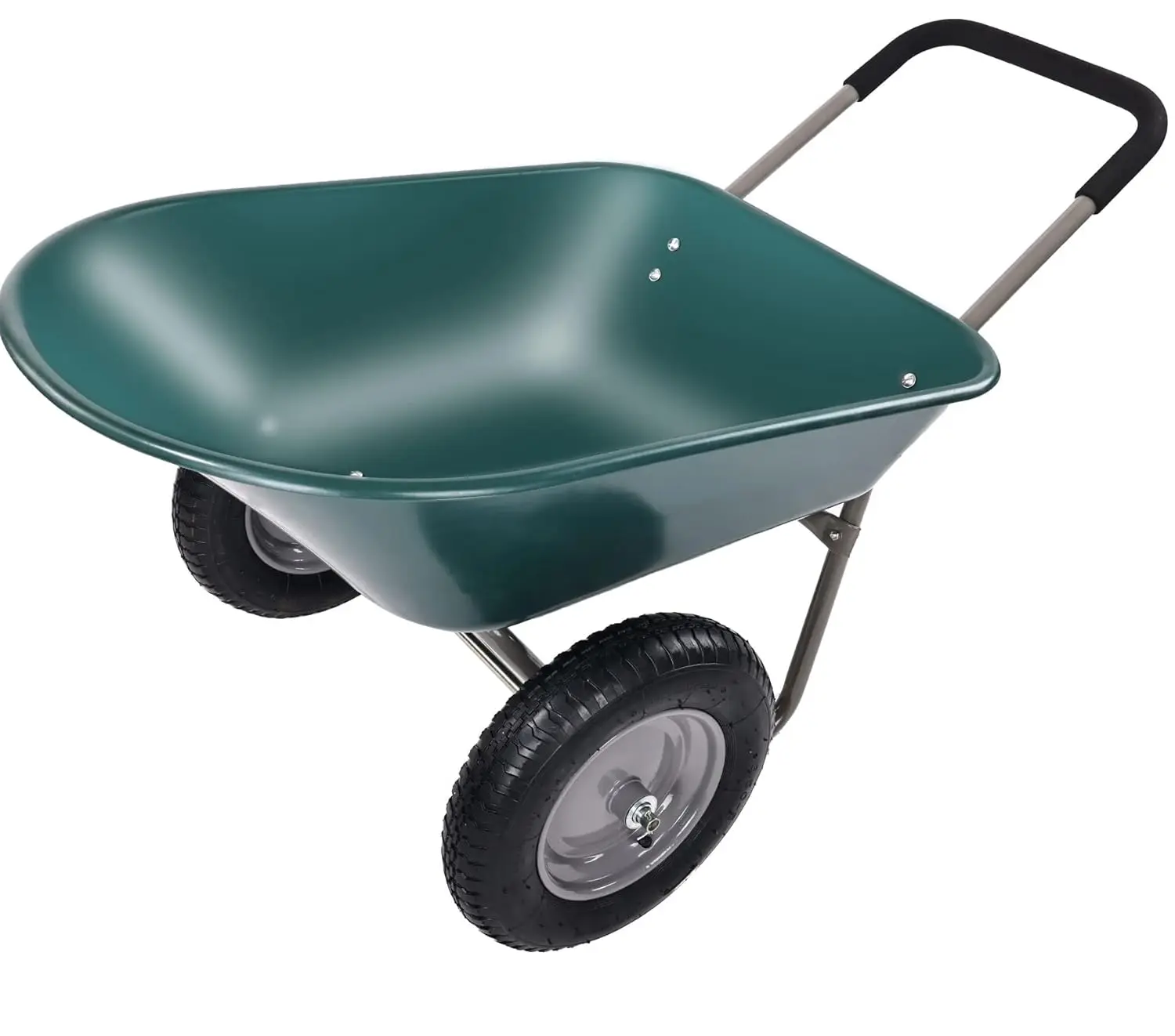H Model WB6201 Motoritized Artco Wheelbarrow Two-Wheel Utility Trolley Polyurethane Wheels Integrated Stand OEM Customizable
H Model WB6201 Motoritized Artco Wheelbarrow Two-Wheel Utility Trolley Polyurethane Wheels Integrated Stand OEM Customizable