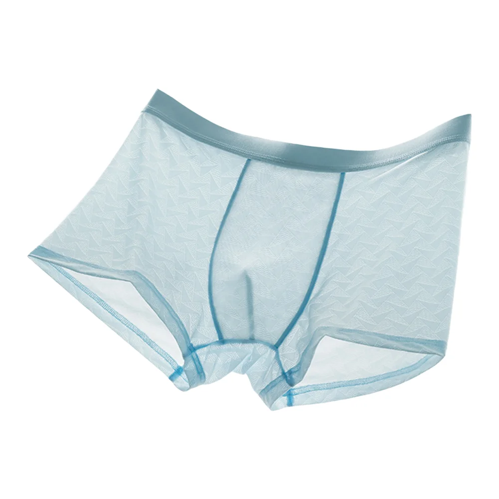Soft Fashion Jacquard Panties Men Sheer Ice Silk Boxers Shorts Underwear Middle Rise Male Sports Simple Underpants
Soft Fashion Jacquard Panties Men Sheer Ice Silk Boxers Shorts Underwear Middle Rise Male Sports Simple Underpants
