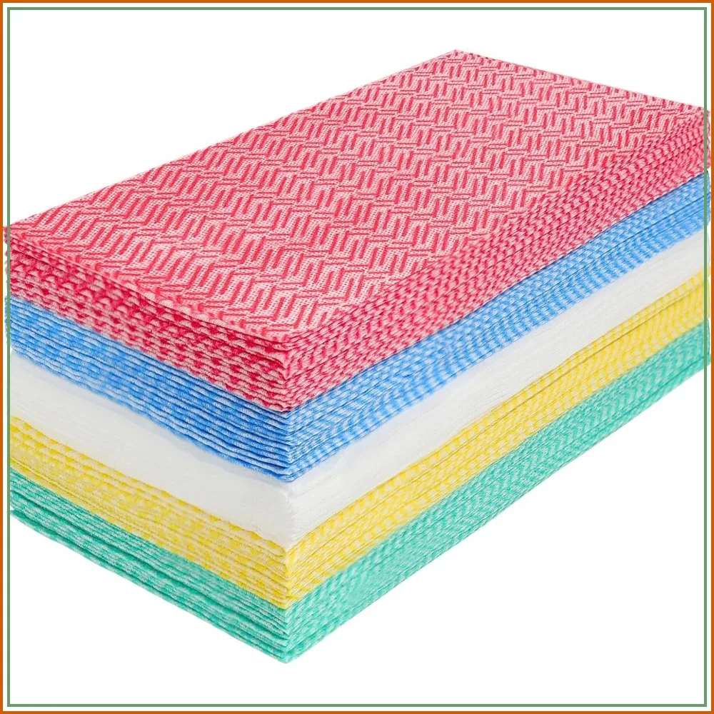 Reusable Cleaning Towels - 60 Sheets, 5 Colors, Absorbent & Quick-Dry
Reusable Cleaning Towels - 60 Sheets, 5 Colors, Absorbent & Quick-Dry