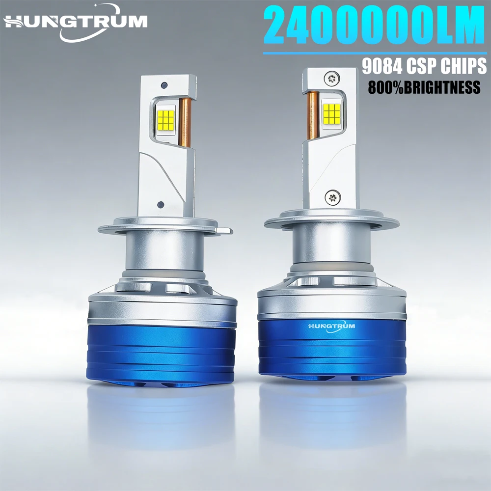H1 H4 H7 LED Headlight 2400000LM 9084 CSP CHIPS Super Bright Car Lamp H8 H9 H11 9005 9006 Auto Lights 6000K High Low Beam 12V
H1 H4 H7 LED Headlight 2400000LM 9084 CSP CHIPS Super Bright Car Lamp H8 H9 H11 9005 9006 Auto Lights 6000K High Low Beam 12V