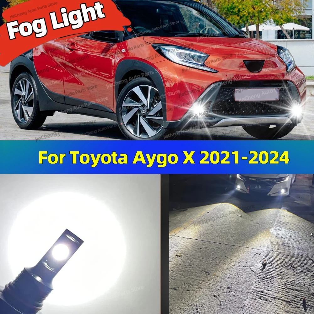 2Pcs 12V 6000K Front Fog Light LED Bulb Accessories Lamp Canbus Plug and Play For Toyota Aygo X 2021 2022 2023 2024
2Pcs 12V 6000K Front Fog Light LED Bulb Accessories Lamp Canbus Plug and Play For Toyota Aygo X 2021 2022 2023 2024