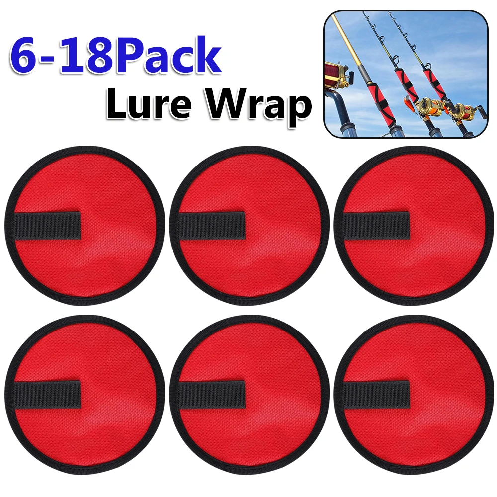 6-18 Pack Bait Gloves Lure Covers Fishing Bait Covers Lure Hook Covers To Keep Fishermen Fishing Safe for Fishing Rod
6-18 Pack Bait Gloves Lure Covers Fishing Bait Covers Lure Hook Covers To Keep Fishermen Fishing Safe for Fishing Rod
