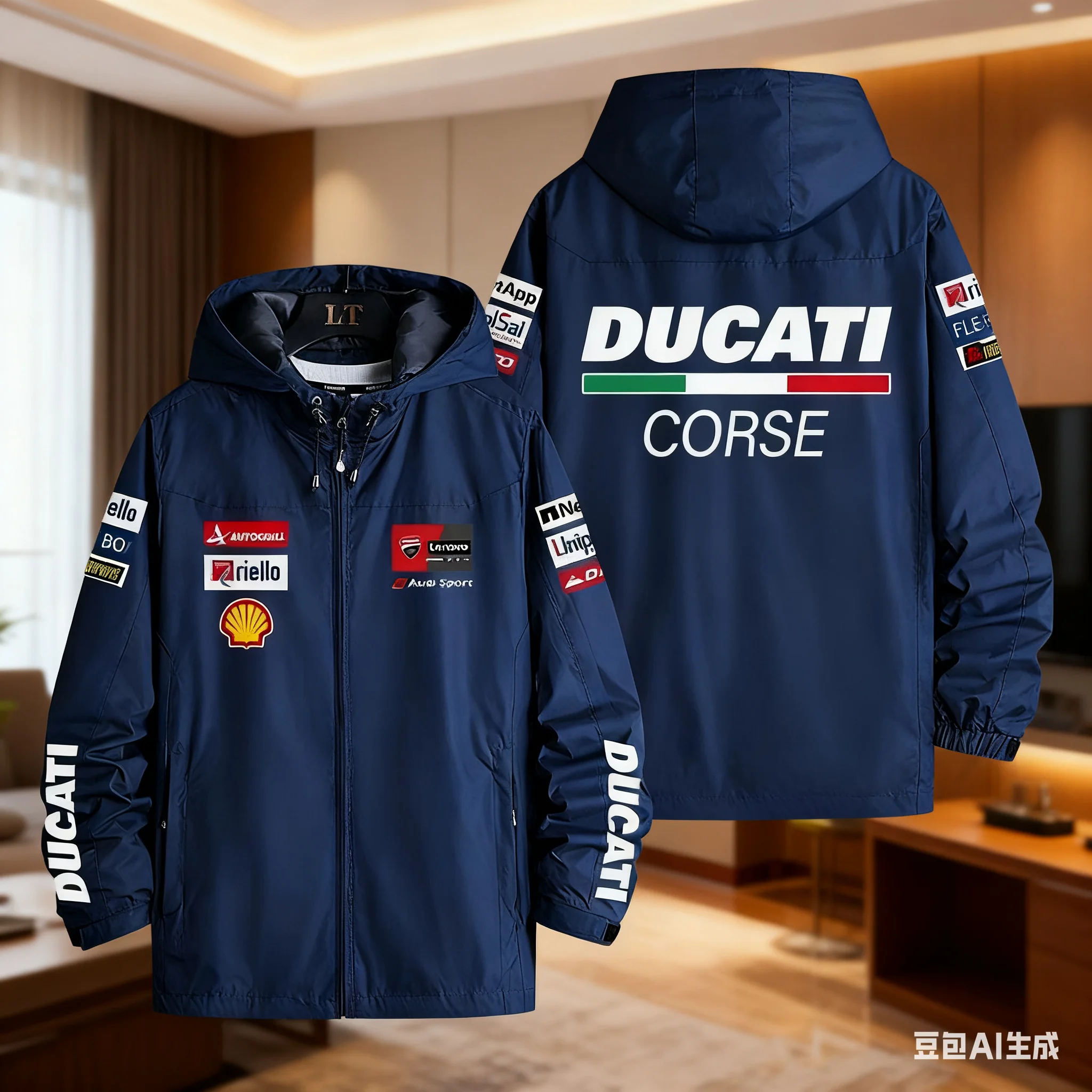 Racing Team Autumn Winter Jacket Windproof Clothing For Ducati Logo Casual Sportswear Outdoor Zipper Closure Hooded Racing Suit
Racing Team Autumn Winter Jacket Windproof Clothing For Ducati Logo Casual Sportswear Outdoor Zipper Closure Hooded Racing Suit