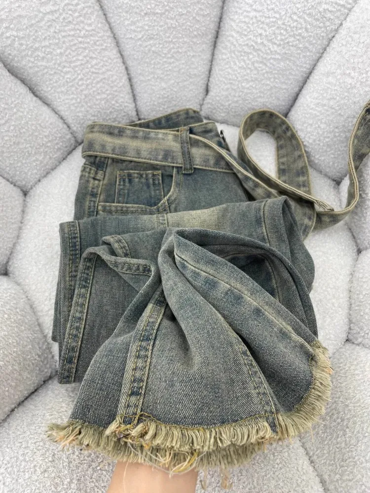 American High Street Retro Frayed Denim Jeans Men Spring Autumn Design Sensation Loose Wide Leg Casual Pants
American High Street Retro Frayed Denim Jeans Men Spring Autumn Design Sensation Loose Wide Leg Casual Pants