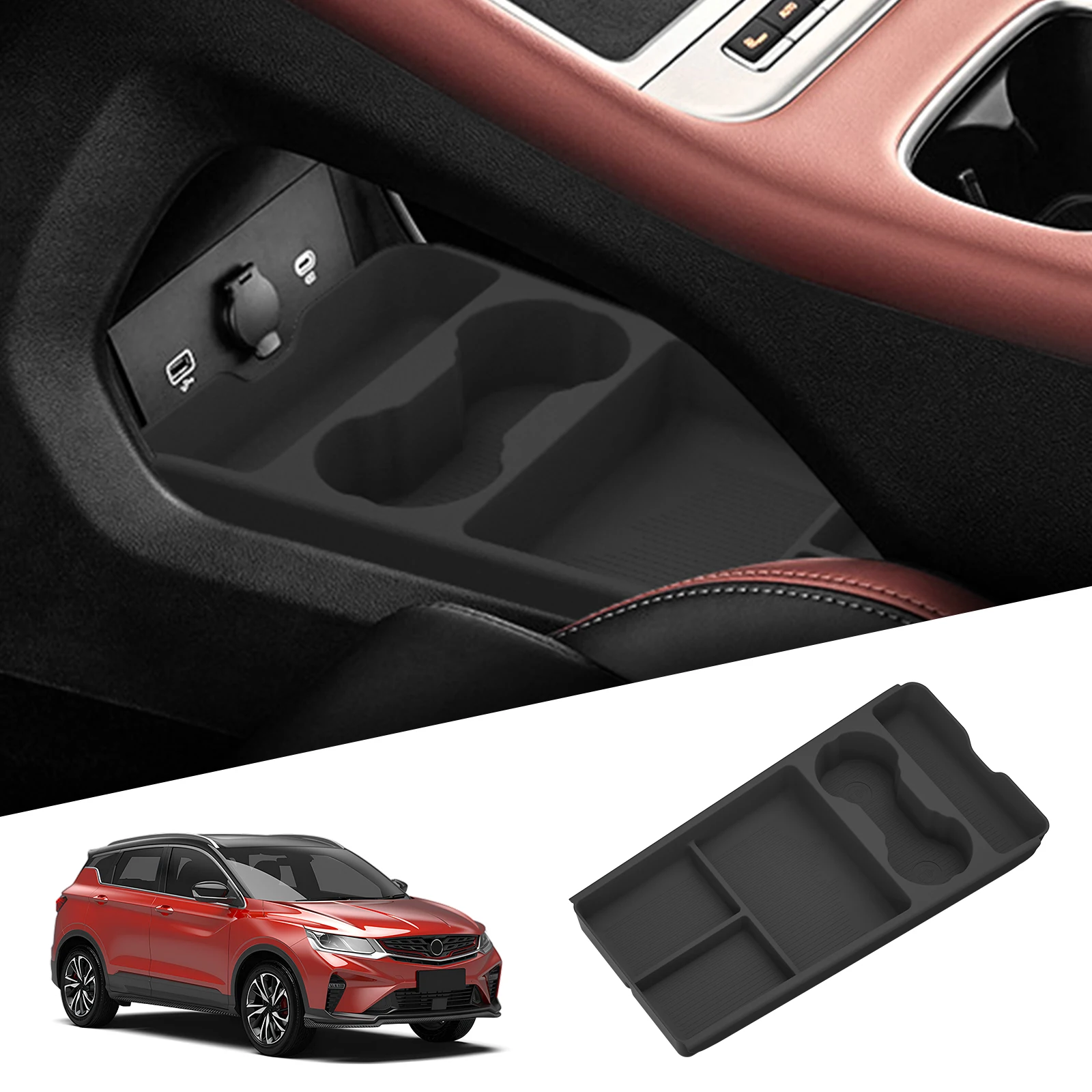 ZUNDUO for Geely Coolray Proton X50 2025 2026 Car Center Console Lower Box Central Organizer Tray Organizer Accessories TPE
ZUNDUO for Geely Coolray Proton X50 2025 2026 Car Center Console Lower Box Central Organizer Tray Organizer Accessories TPE