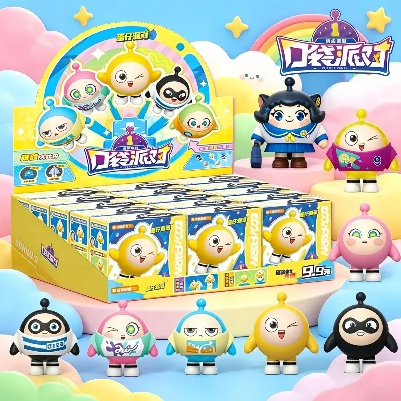 Keeppley Eggy Party Part 1 Colorful Party Assembled Building Blocks Toy Model Cartoon Assembly Desktop Decoration Holiday Gift
Keeppley Eggy Party Part 1 Colorful Party Assembled Building Blocks Toy Model Cartoon Assembly Desktop Decoration Holiday Gift