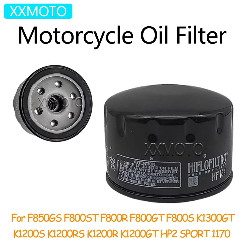 For BMW F850GS F800ST F800R F800GT F800S F 850GS 800R 800GT K1200S K1200RS K1200R K 1200R 1200GT 1300GT Motorcycle Oil Filter
For BMW F850GS F800ST F800R F800GT F800S F 850GS 800R 800GT K1200S K1200RS K1200R K 1200R 1200GT 1300GT Motorcycle Oil Filter