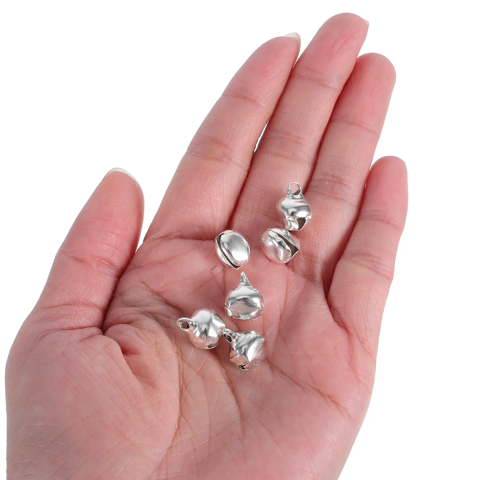 200pcs Decorative Bells Vintage Tiny Metal Jingle Bells For Crafts Diy Home Decor Holiday Ornament Pendant Charm Collar Bell
200pcs Decorative Bells Vintage Tiny Metal Jingle Bells For Crafts Diy Home Decor Holiday Ornament Pendant Charm Collar Bell