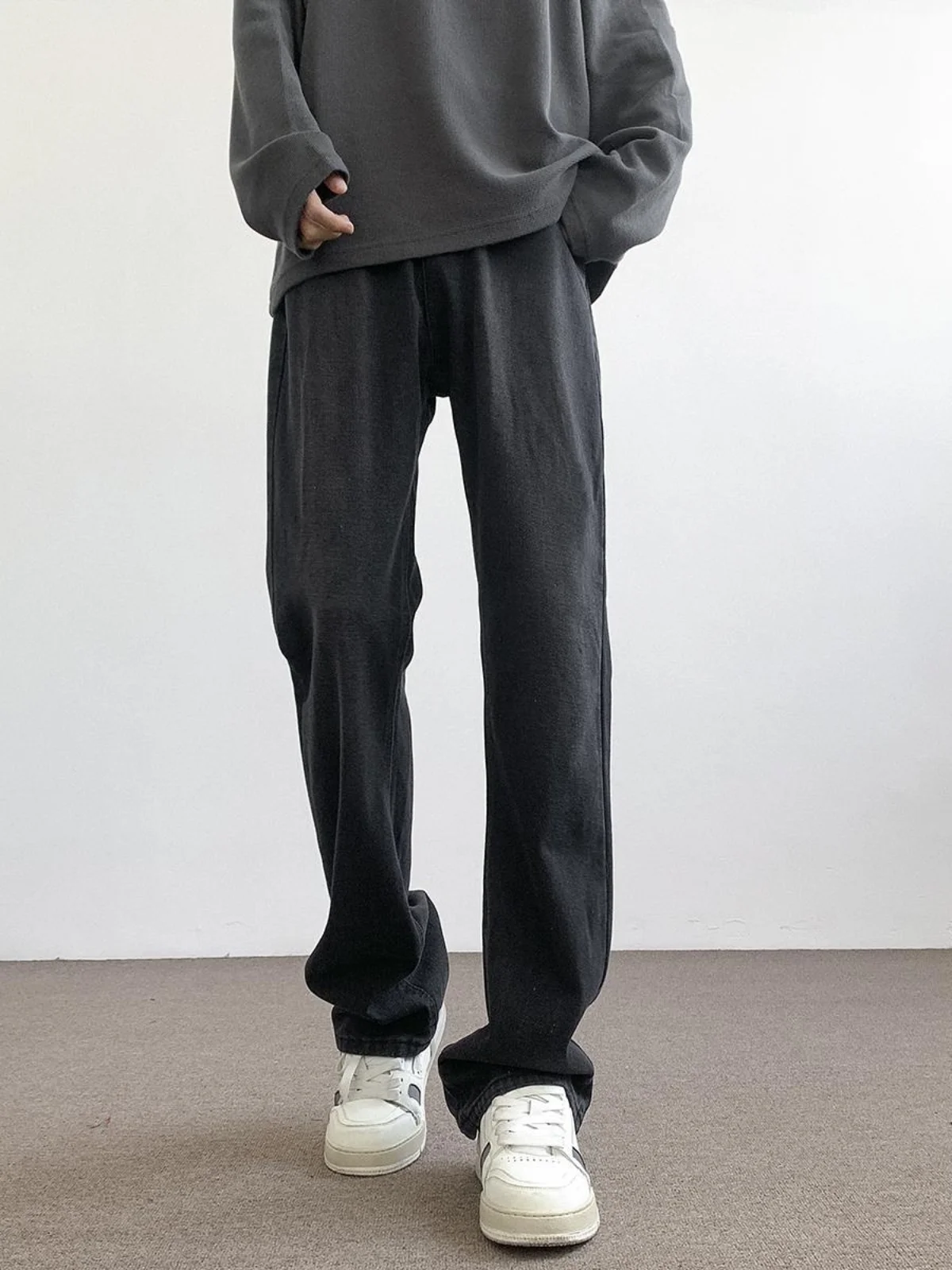 Bla Slim Fit Men's Jeans American High Street Sle Bell Bot Trendy Straight Leg Trousers for Teenagers Wear Resistant
Bla Slim Fit Men's Jeans American High Street Sle Bell Bot Trendy Straight Leg Trousers for Teenagers Wear Resistant