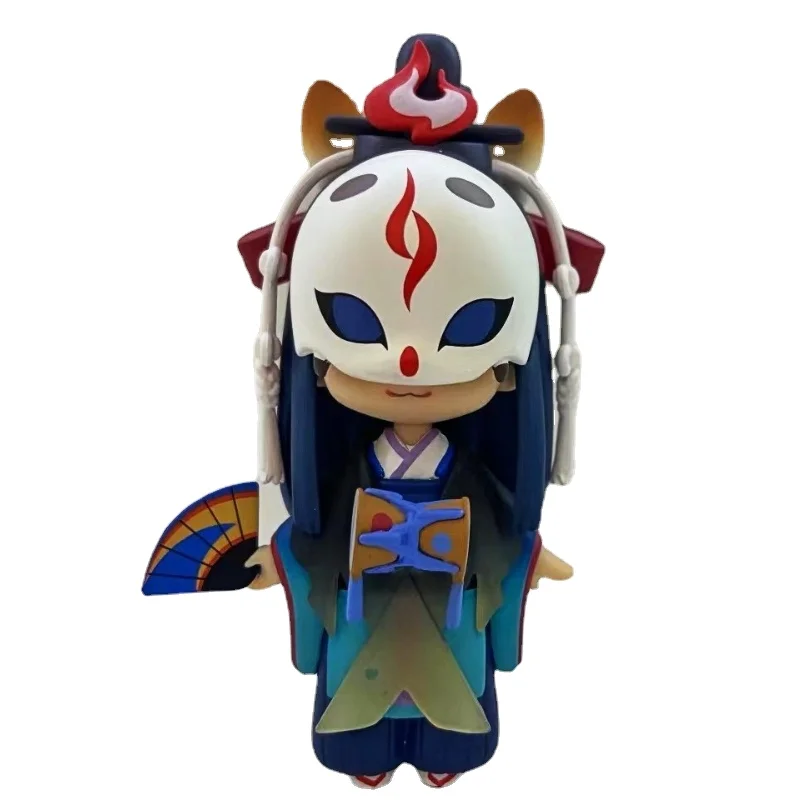 Новая фигурка аниме Onmyoji 4, фигурка из ПВХ, коллекционная игрушка, Каджа циега, Милая модель, настольное украшение, подарок, случайный полный комплект
Новая фигурка аниме Onmyoji 4, фигурка из ПВХ, коллекционная игрушка, Каджа циега, Милая модель, настольное украшение, подарок, случайный полный комплект