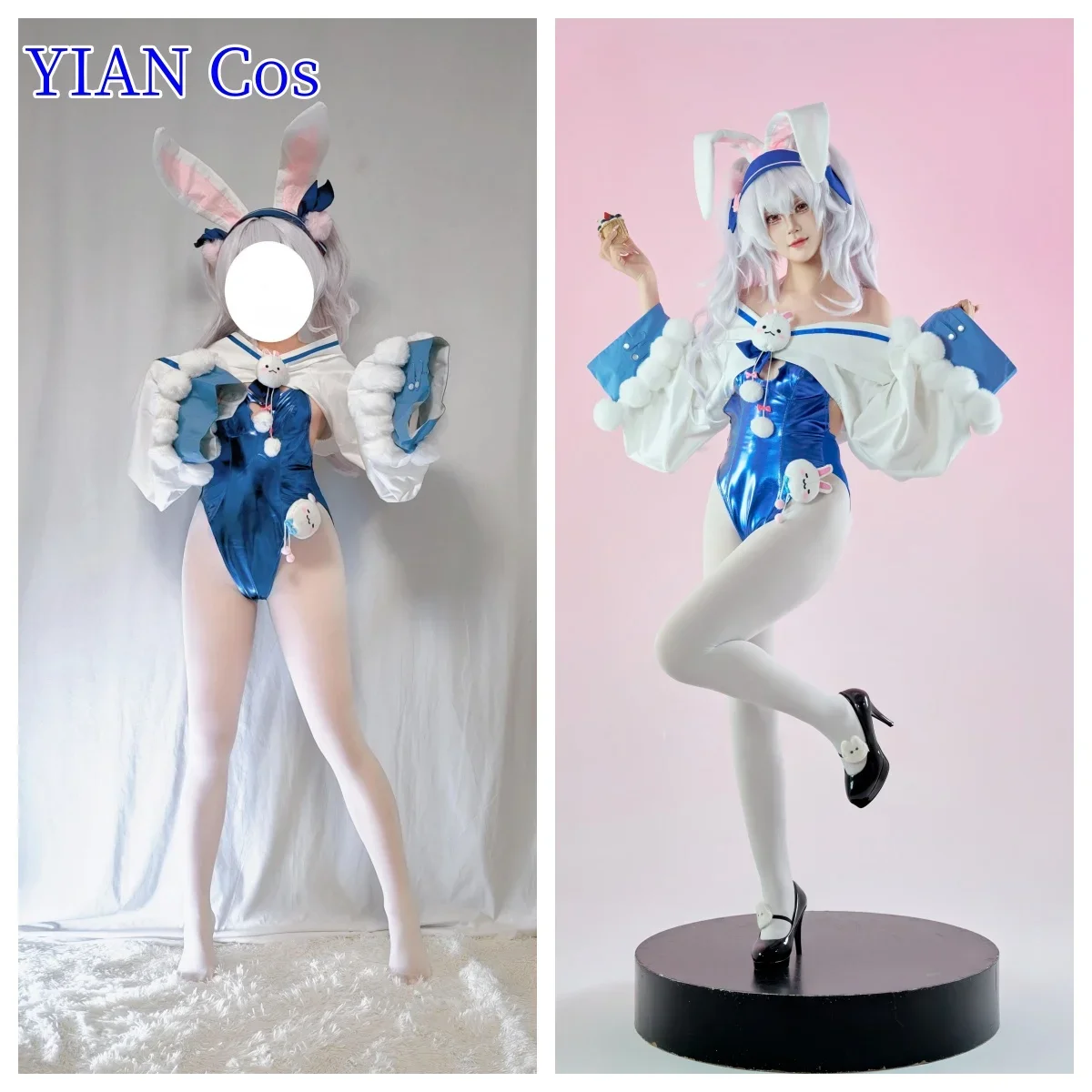 Azur Lane Cosplay Costume Stickers Bright Leather Rabbit Girl Private Room White Silk Couple Fun Game Party Role Playing
Azur Lane Cosplay Costume Stickers Bright Leather Rabbit Girl Private Room White Silk Couple Fun Game Party Role Playing