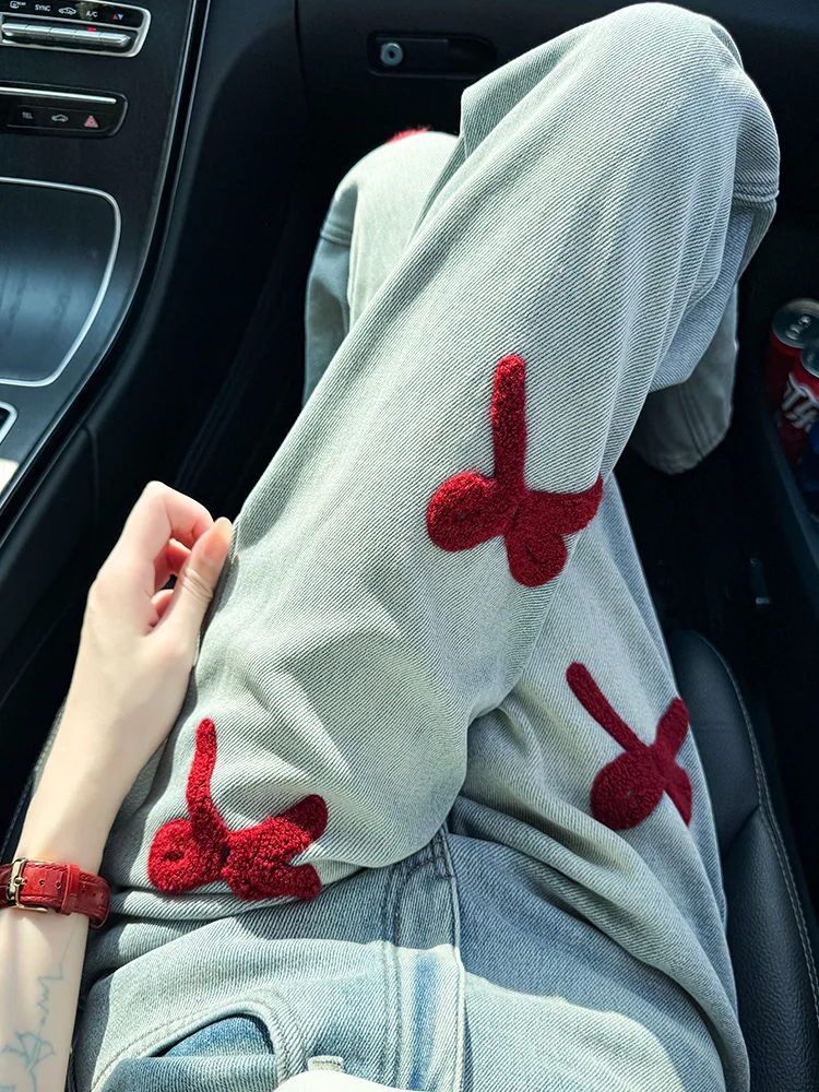Fashionable Anti-Aging Korean Style Women's Jeans High Waist Slimming Drapey Summer Thin Wide Leg Pants Casual Blue
Fashionable Anti-Aging Korean Style Women's Jeans High Waist Slimming Drapey Summer Thin Wide Leg Pants Casual Blue