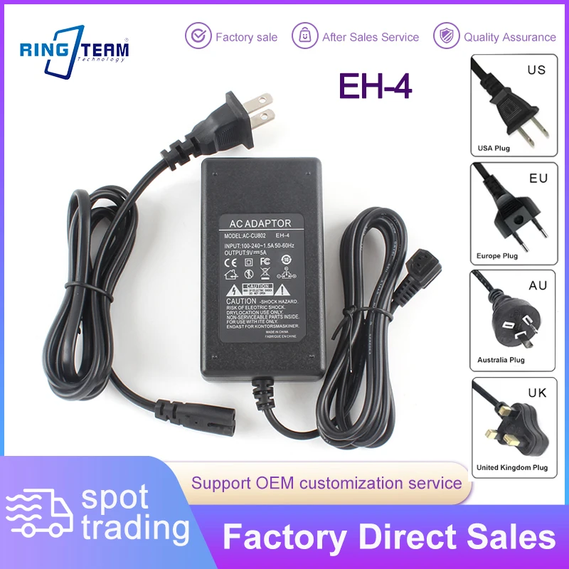 EH-4 AC Power Adapter Replacement Charger for Nikon D90 D200 D300 DSLR Cameras - Universal Voltage DSLR Camera Charger
EH-4 AC Power Adapter Replacement Charger for Nikon D90 D200 D300 DSLR Cameras - Universal Voltage DSLR Camera Charger