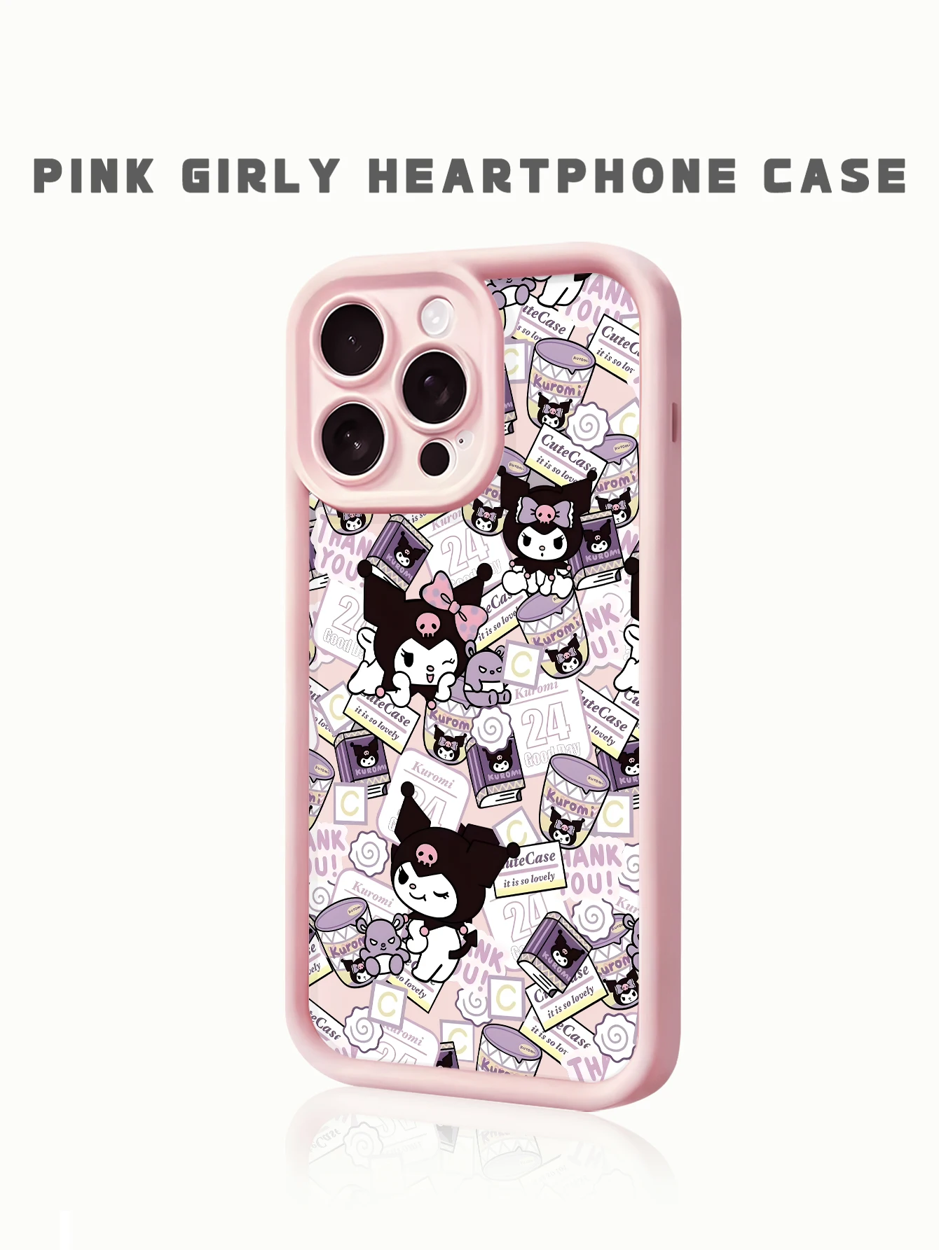 Licensed Kuromi Collage Phone Case - Kawaii Sanrio Shockproof Cover for Girls iPhone15/16/17/13/11/14promax/air/12
Licensed Kuromi Collage Phone Case - Kawaii Sanrio Shockproof Cover for Girls iPhone15/16/17/13/11/14promax/air/12