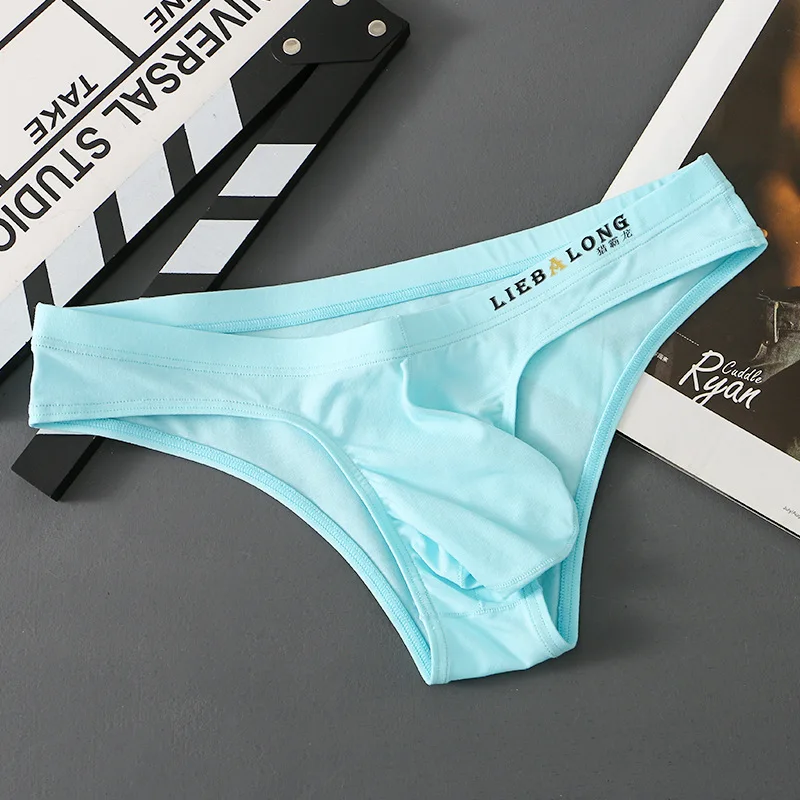 Men's Sexy Brief Underwear Youth Low-rise U Convex Pouch Panties Cotton Comfortable Breathable Sweat Absorption Sports Underpant
Men's Sexy Brief Underwear Youth Low-rise U Convex Pouch Panties Cotton Comfortable Breathable Sweat Absorption Sports Underpant