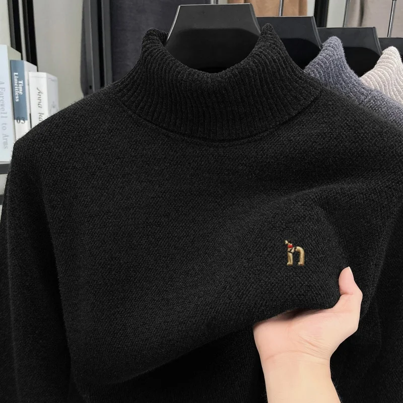 Высококлассные модные бренды трикотажные Высокий воротник свитеры мужские теплые плюшевые корейская стиль тренд роскошные мультфильмы щенки вышитые джемперы
Высококлассные модные бренды трикотажные Высокий воротник свитеры мужские теплые плюшевые корейская стиль тренд роскошные мультфильмы щенки вышитые джемперы