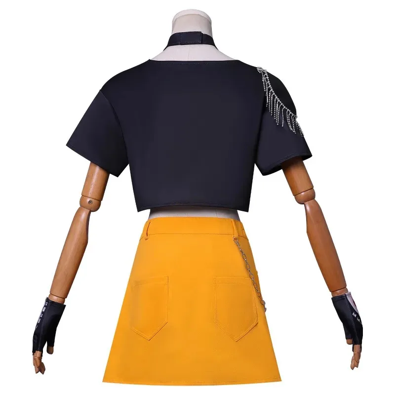 Anime movie KPop Demon Hunters Mira Cosplay Costume Women Clothes Girl Group Idol Roleplay Outfit Halloween Carnival Suit cosx;2
Anime movie KPop Demon Hunters Mira Cosplay Costume Women Clothes Girl Group Idol Roleplay Outfit Halloween Carnival Suit cosx;2