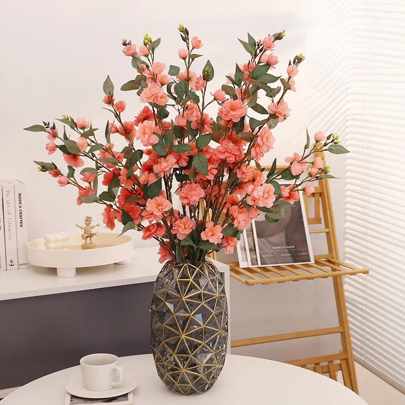 Wild Camellia Artificial Flowers Fake Flowers Decorative Ornaments Home Living Room Dining Table Dried Flowers Bouquet High-end
Wild Camellia Artificial Flowers Fake Flowers Decorative Ornaments Home Living Room Dining Table Dried Flowers Bouquet High-end