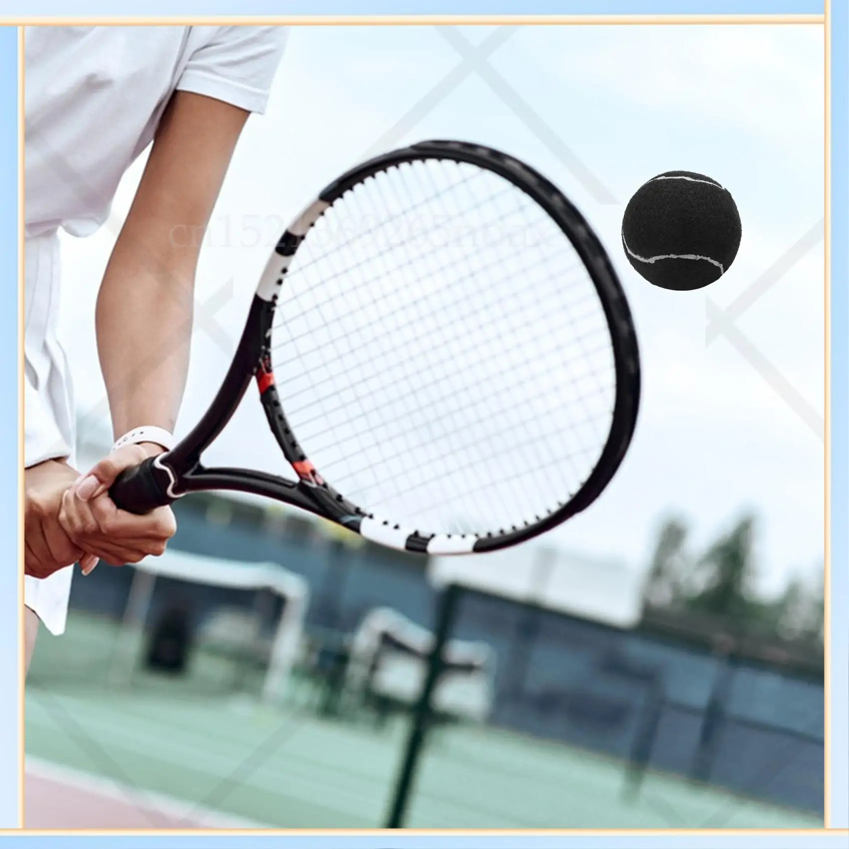 -SPOR 6Pcs Pack Tennis Balls Wear-Resistant Elastic Training Balls 66Mm Ladies Beginners Practice Tennis Ball
-SPOR 6Pcs Pack Tennis Balls Wear-Resistant Elastic Training Balls 66Mm Ladies Beginners Practice Tennis Ball