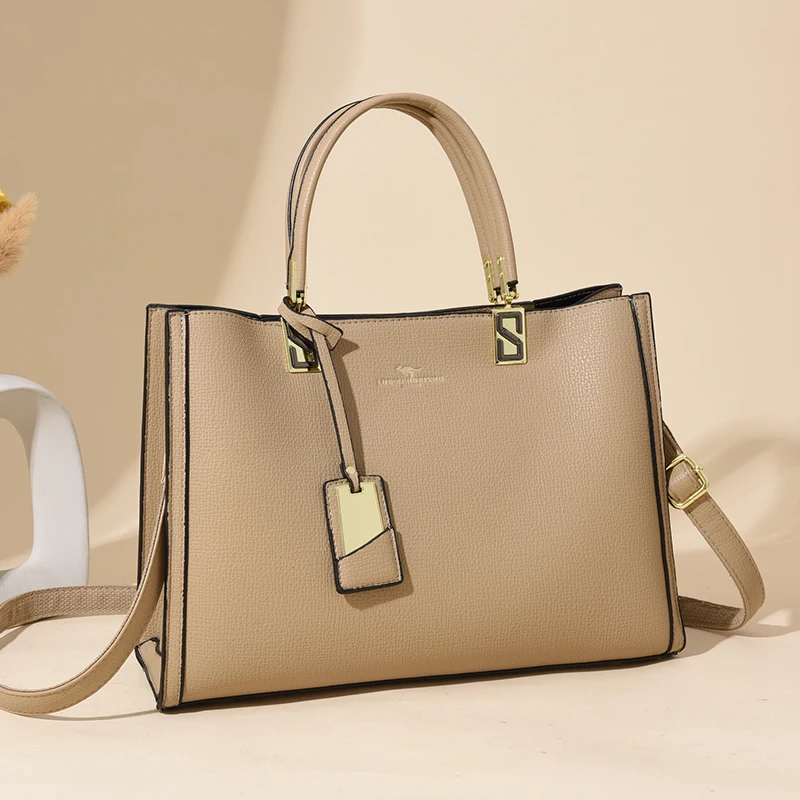 Hot Selling Women's Shoulder Large Capacity Tote Bag PU Leather Shopping Hand Bag
Hot Selling Women's Shoulder Large Capacity Tote Bag PU Leather Shopping Hand Bag