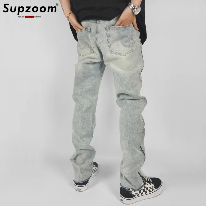 New Arrival 2023 Top Fashion hot Denim Clothes Hip Hop Outer Zipper Rough High Street Jeans Men Loose Straight Pant
New Arrival 2023 Top Fashion hot Denim Clothes Hip Hop Outer Zipper Rough High Street Jeans Men Loose Straight Pant