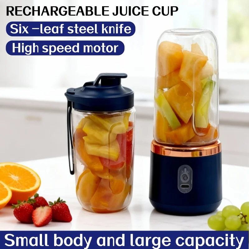 Портативный электрический блендер-соковыжималка 400 мл, 2 чашки, домашний мини-многофункциональный беспроводной блендер, USB-перезаряжаемый, маленький миксер-стакан для сока
Портативный электрический блендер-соковыжималка 400 мл, 2 чашки, домашний мини-многофункциональный беспроводной блендер, USB-перезаряжаемый, маленький миксер-стакан для сока