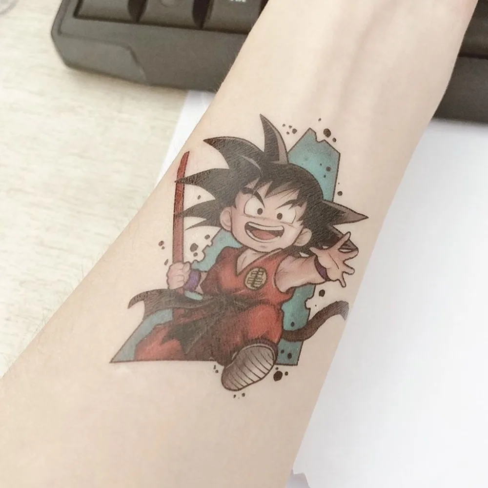 Dragon Ball tattoo stickers - Seven Dragon Balls, Goku cartoon long-lasting stickers for posters and souvenirs of anime culture
Dragon Ball tattoo stickers - Seven Dragon Balls, Goku cartoon long-lasting stickers for posters and souvenirs of anime culture