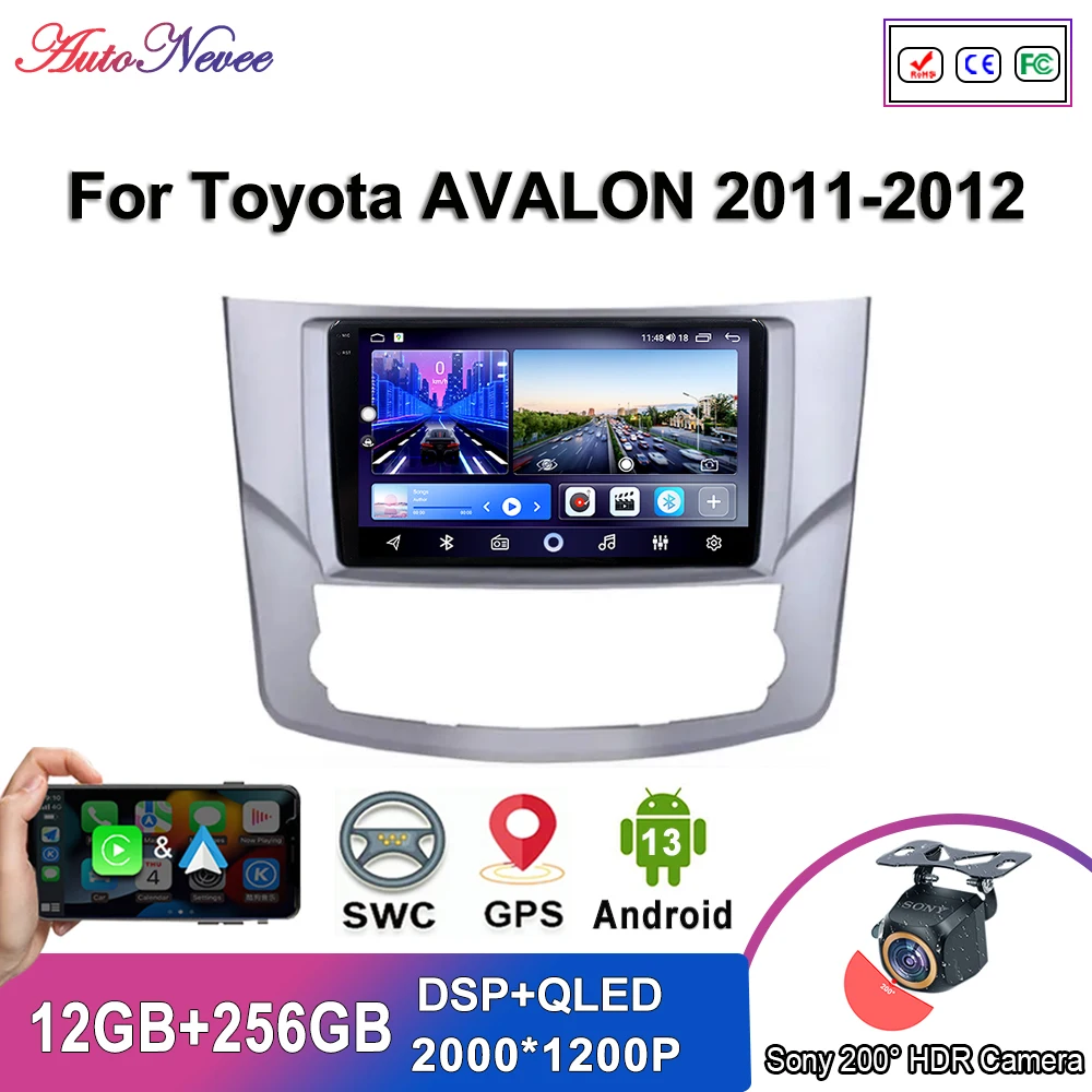 Android Car DVD For TOYOTA Avalon 2011-2012 Car Radio Stereo Multimedia Video Player Navigation GPS Android No 2din 5G WIFI BT
Android Car DVD For TOYOTA Avalon 2011-2012 Car Radio Stereo Multimedia Video Player Navigation GPS Android No 2din 5G WIFI BT