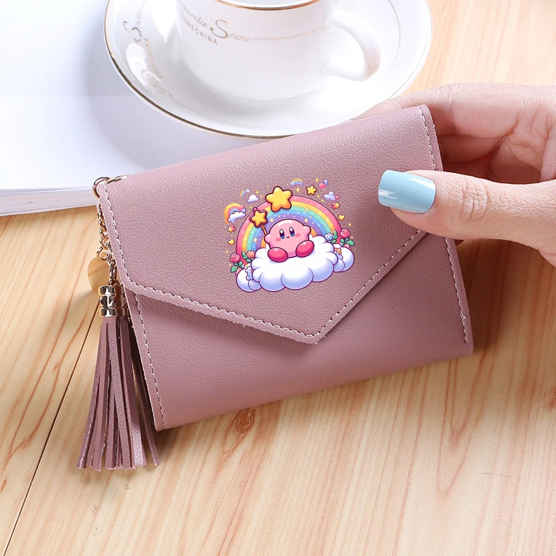 New Kirbys Square Coin Purse Game Themed Cartoon Print Wallet Kawaii Portable Fashions Mini Storage Bags Children Birthday Gifts
New Kirbys Square Coin Purse Game Themed Cartoon Print Wallet Kawaii Portable Fashions Mini Storage Bags Children Birthday Gifts
