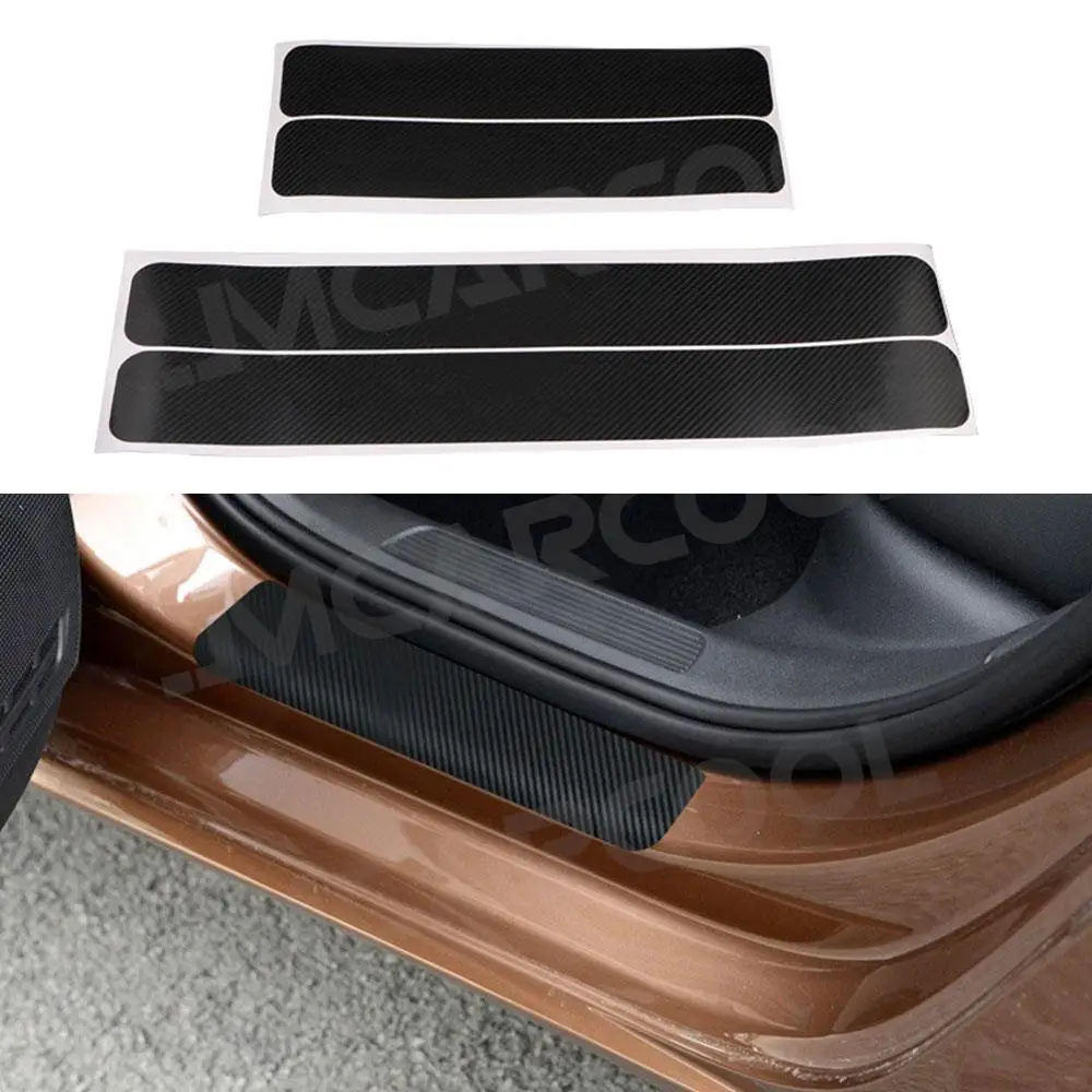 4Pcs/Set Car Scuff Plate Door Threshold Sill Stickers Auto Cover Panel Step Protector Accessories Car Style Auto Accessories
4Pcs/Set Car Scuff Plate Door Threshold Sill Stickers Auto Cover Panel Step Protector Accessories Car Style Auto Accessories