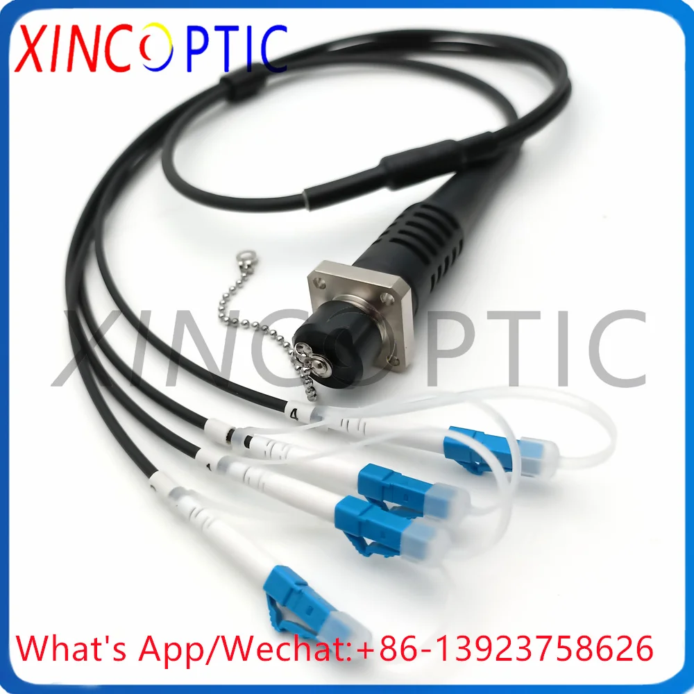 4Pcs SM,4Fibers,G657A1,4.5mm,1M,ODC Square(Female) Socket Type to LC/FC/ST/SC 4C Armored Fiber Optic Patch Cord Cable Connector
4Pcs SM,4Fibers,G657A1,4.5mm,1M,ODC Square(Female) Socket Type to LC/FC/ST/SC 4C Armored Fiber Optic Patch Cord Cable Connector