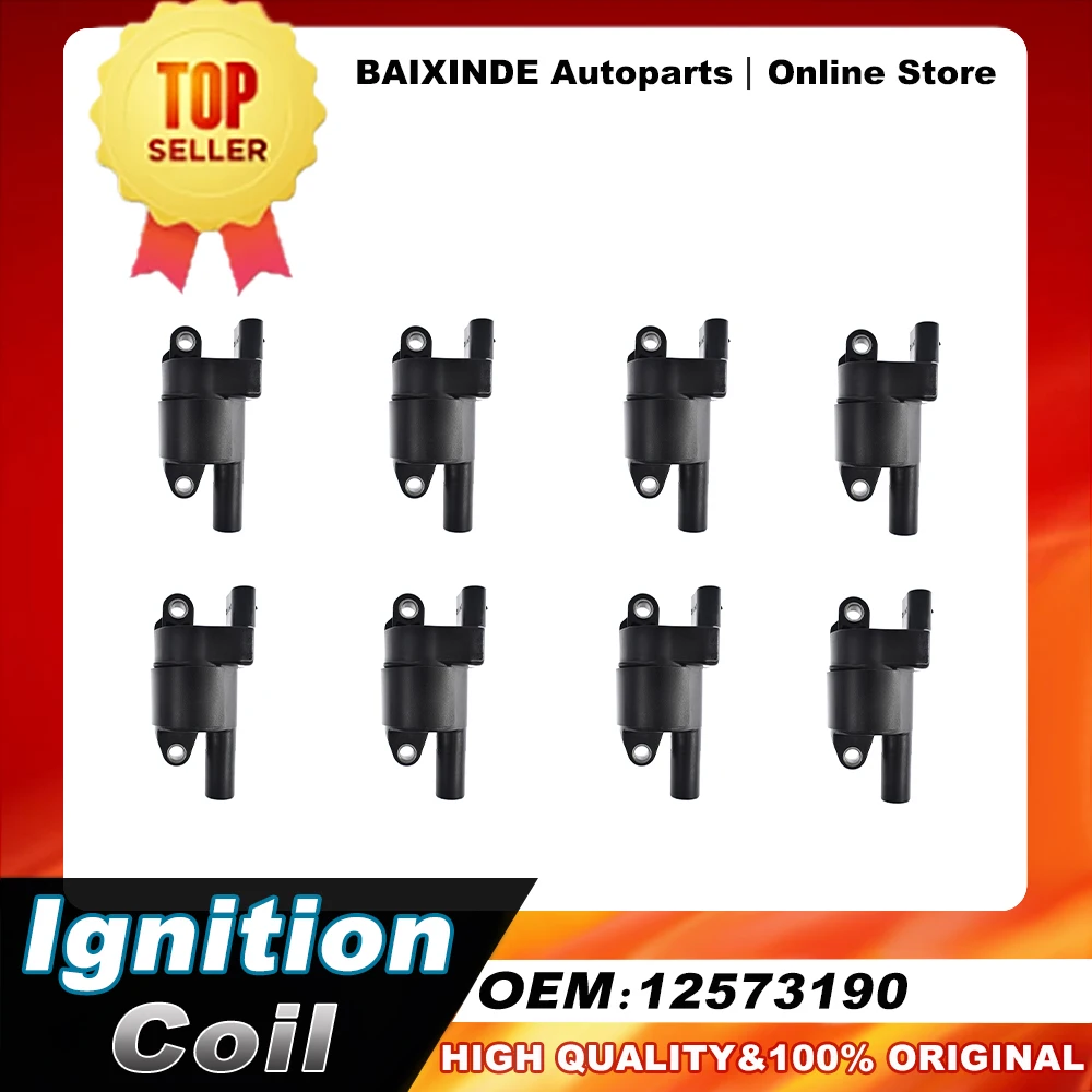 1/8 PCS OEM 12573190 Ignition Coil For BUICK CHEVROLET CADILLAC GMC HUMMER D514A UF414 New Original Auto Car Accessories
1/8 PCS OEM 12573190 Ignition Coil For BUICK CHEVROLET CADILLAC GMC HUMMER D514A UF414 New Original Auto Car Accessories