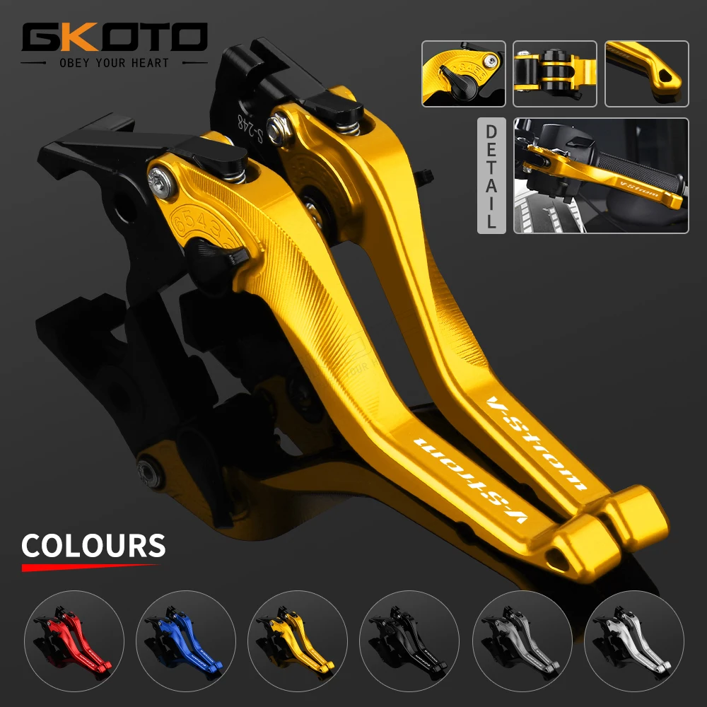 For SUZUKI V-STROM 650 DL650 650XT DL 650 VSTROM 2011-2022 Motorcycle Adjustable Short Brake Clutch Levers
For SUZUKI V-STROM 650 DL650 650XT DL 650 VSTROM 2011-2022 Motorcycle Adjustable Short Brake Clutch Levers