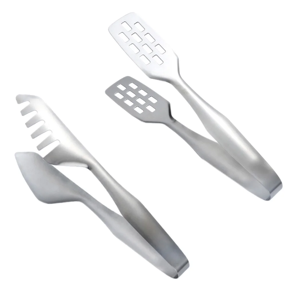 2pcs Stainless Steel Food Clamps Kitchen Serving Tongs For Salad Bread Pastry Meat Cooking Tools Steak Clips Grips
2pcs Stainless Steel Food Clamps Kitchen Serving Tongs For Salad Bread Pastry Meat Cooking Tools Steak Clips Grips