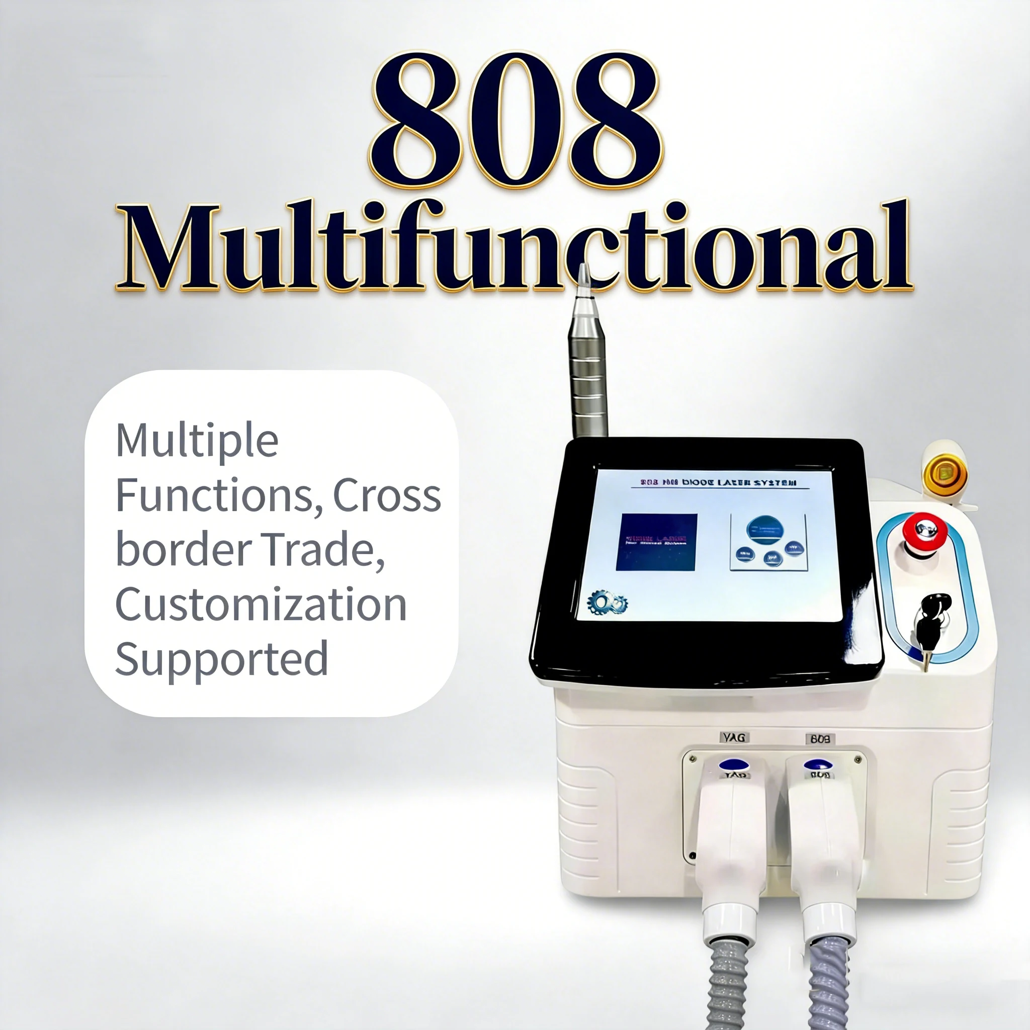 Multi Function Whitening, Pigment Removal, Spot Removal, and Pigment Removal Beauty Salon Use
Multi Function Whitening, Pigment Removal, Spot Removal, and Pigment Removal Beauty Salon Use