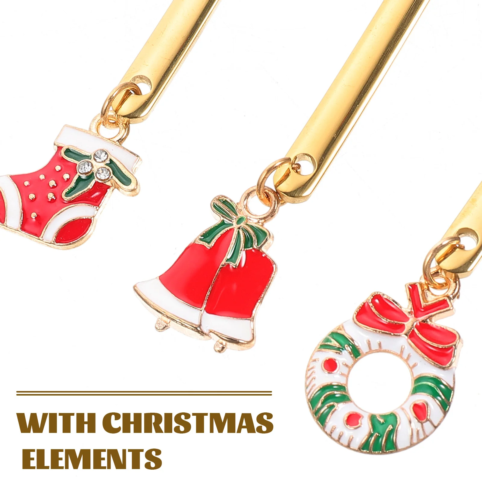 3Pcs Xmas Dessert Spoons Christmas Pendant Design Stainless Steel Stirring Spoons for Coffee Ice Tableware
3Pcs Xmas Dessert Spoons Christmas Pendant Design Stainless Steel Stirring Spoons for Coffee Ice Tableware