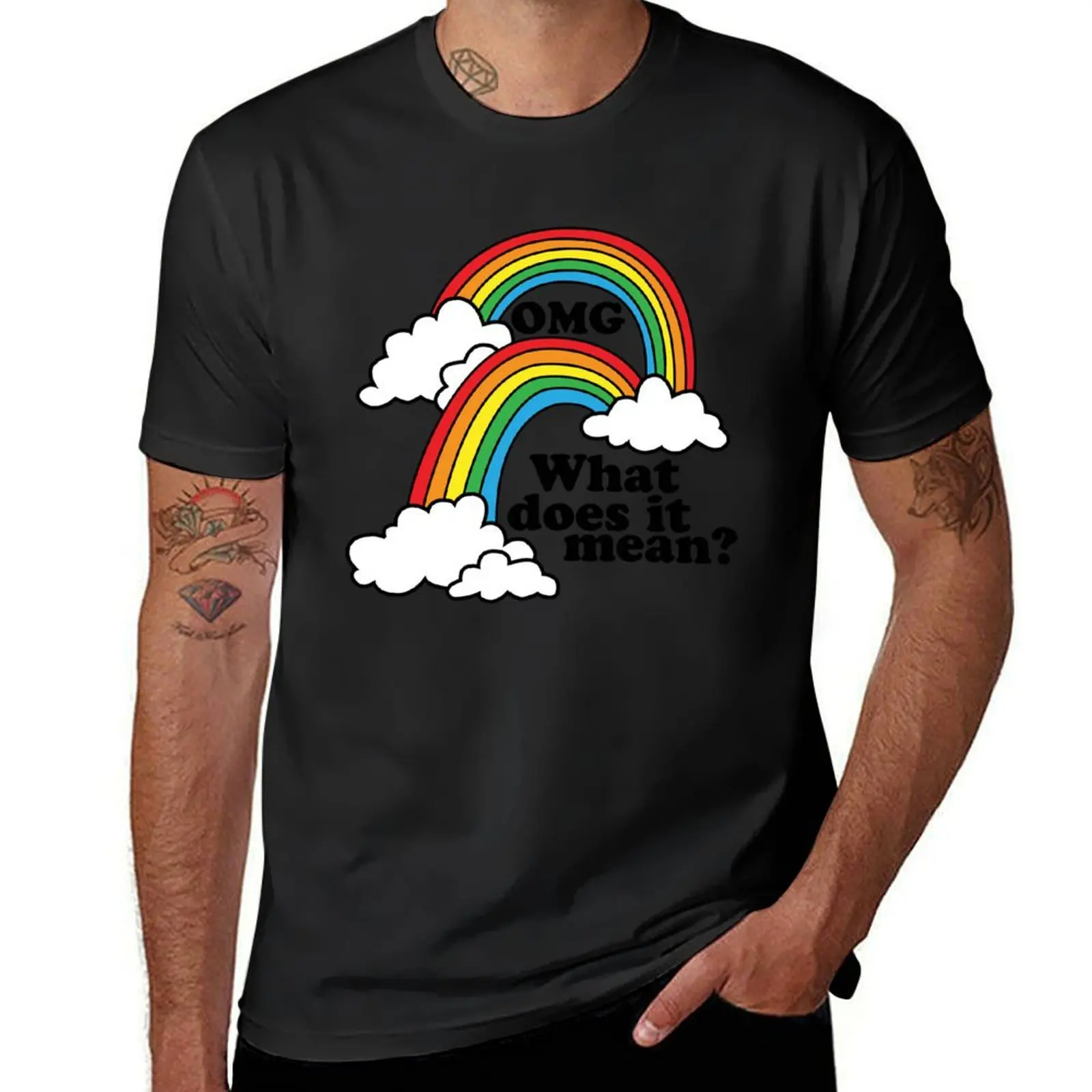 Double Rainbow - OMG T-Shirt boys animal print heavyweights oversized graphic tee clothing for men
Double Rainbow - OMG T-Shirt boys animal print heavyweights oversized graphic tee clothing for men