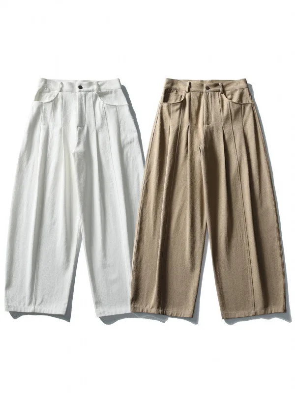 Spring 2026 New Retro Japanese Sle Loose Fit Color Men's Casual Pants Comfortable Elastic Design Workwear Trousers
Spring 2026 New Retro Japanese Sle Loose Fit Color Men's Casual Pants Comfortable Elastic Design Workwear Trousers