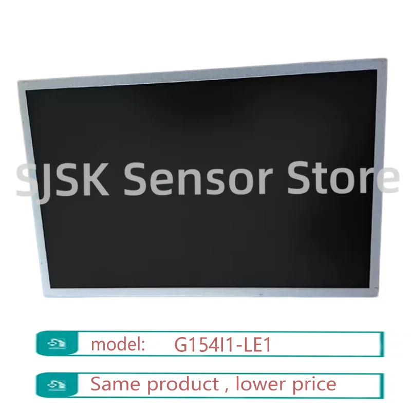 G154I1-LE1 15.4" 1280×800 WXGA 450cd/m² LVDS 30pin Matte Industrial LCD Display Panel
G154I1-LE1 15.4" 1280×800 WXGA 450cd/m² LVDS 30pin Matte Industrial LCD Display Panel