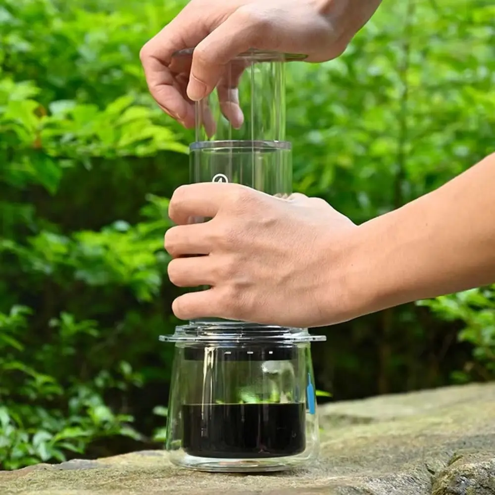 Портативный кофейник во французском стиле, прозрачный пресс, кофейник, легкий противоскользящий ручной кофеварка для кемпинга
Портативный кофейник во французском стиле, прозрачный пресс, кофейник, легкий противоскользящий ручной кофеварка для кемпинга