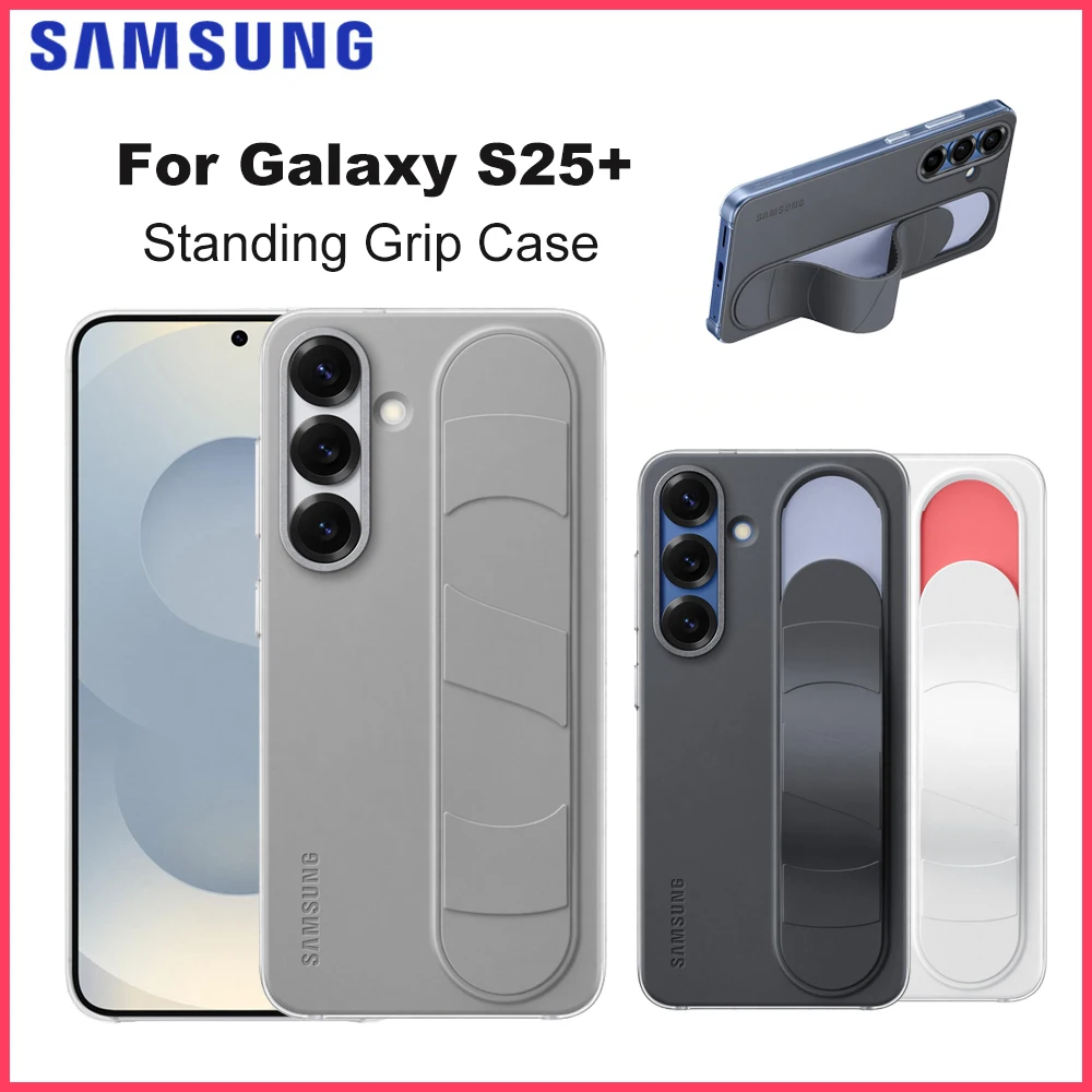Оригинальный чехол для SAMSUNG Galaxy S25 + S25Plus с подставкой, защитный чехол, мягкий на ощупь EF-GS936CBEGUS 
Оригинальный чехол для SAMSUNG Galaxy S25 + S25Plus с подставкой, защитный чехол, мягкий на ощупь EF-GS936CBEGUS