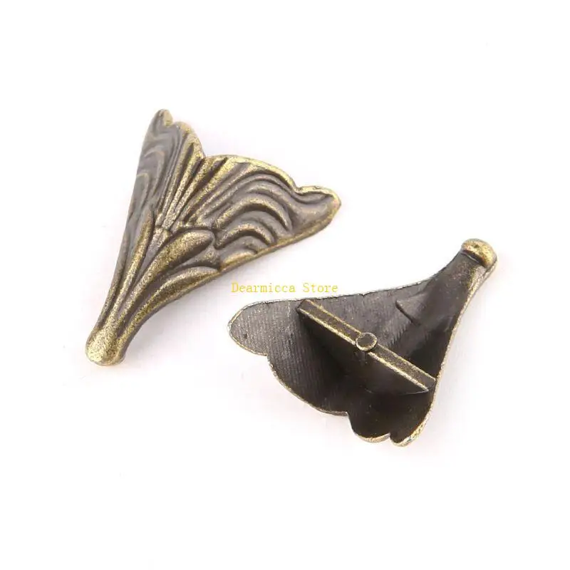 P0UE 8PCS 20x26mm Antique Corner Protectors Bronze Tone for Case Box Corners For Furn
P0UE 8PCS 20x26mm Antique Corner Protectors Bronze Tone for Case Box Corners For Furn