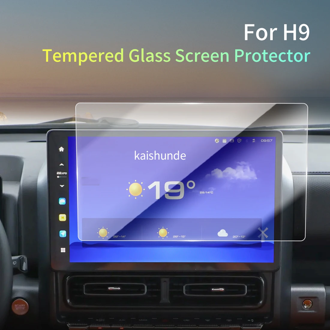 Car Stickers Meters Protector For24 Great Wall Motor H9 Tempered Glass Protective Film Display Navigation Vehicle
Car Stickers Meters Protector For24 Great Wall Motor H9 Tempered Glass Protective Film Display Navigation Vehicle
